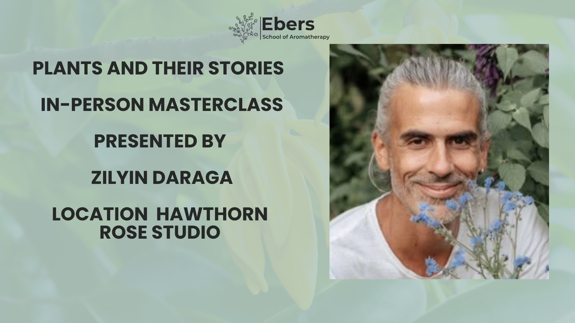 Plants and Their Stories – In-Person Masterclass